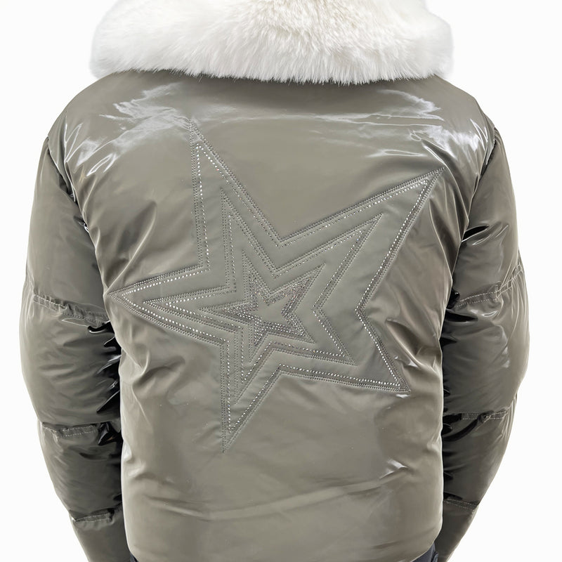 RAIDER DAUNEN-SKIJACKE