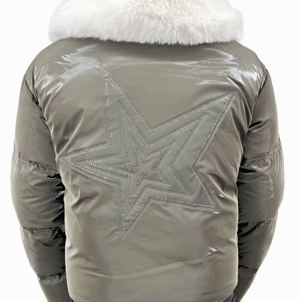 RAIDER DAUNEN-SKIJACKE