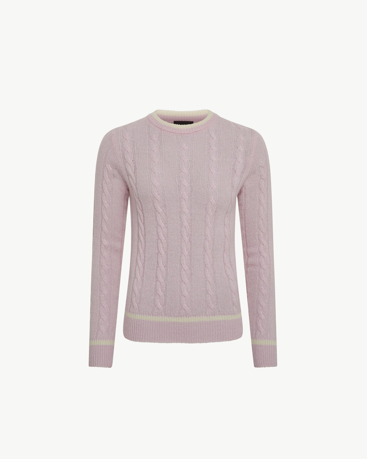 SUN BRAIDED CASHMERE PULLOVER